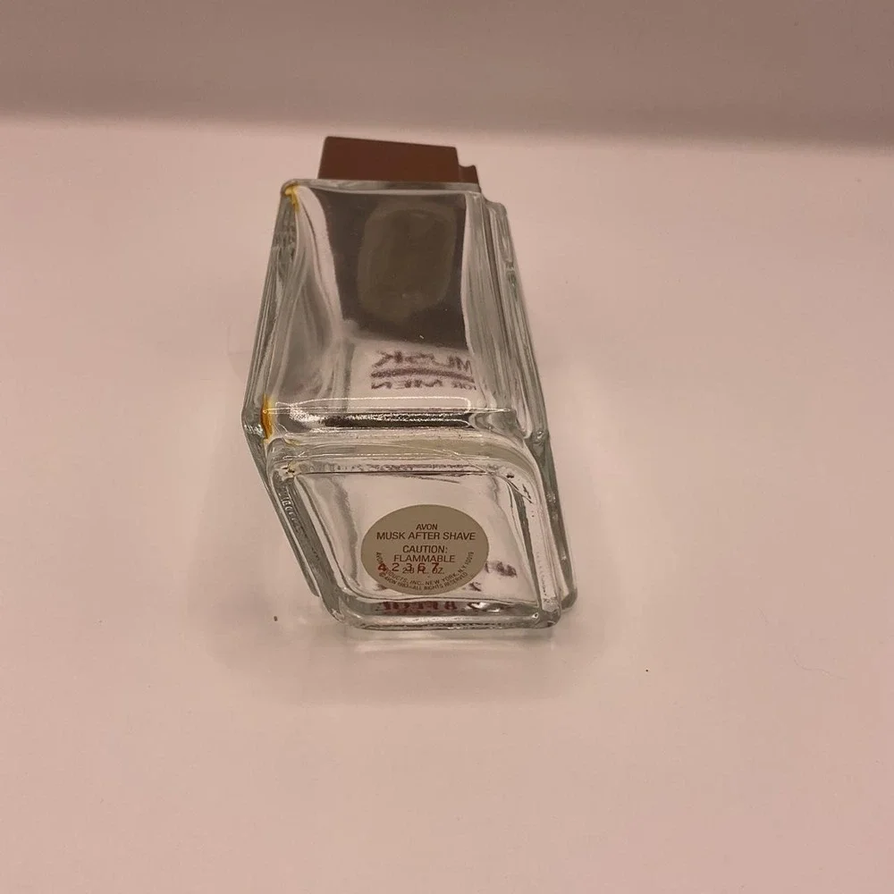 Vintage Avon Collectible perfume bottle Musk for Men Avon After Shave